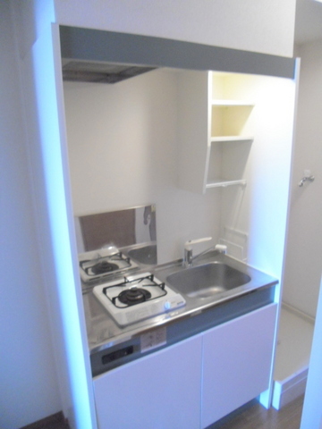 キッチン　便利なガス１口設置済キッチン