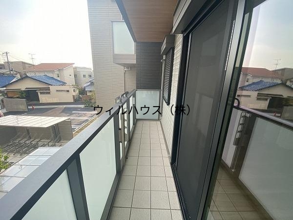 バルコニー　日当たり良好！