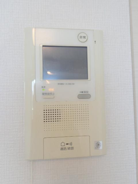 セキュリティ　安心のモニター付きインターホン