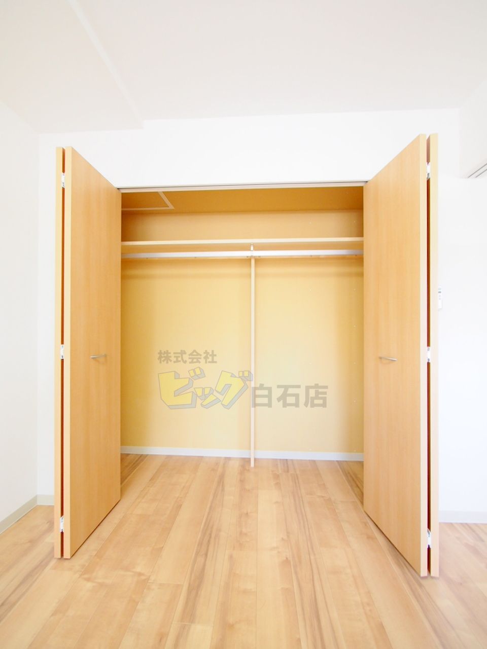 収納　各部屋にクローゼット付きです♪