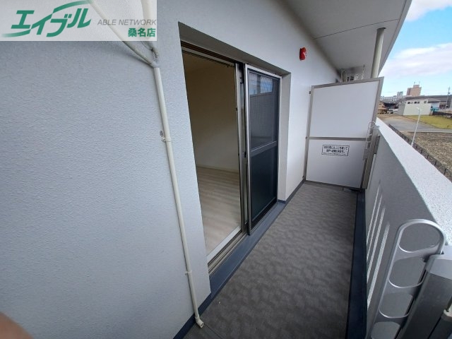 バルコニー　同物件別部屋参考写真です。