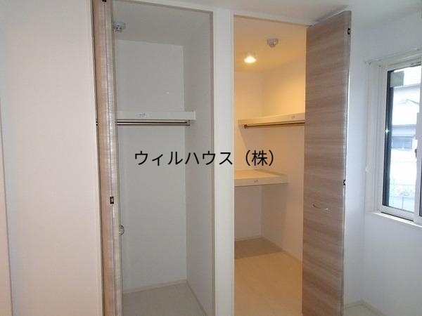 収納　ウォークインクローゼット！