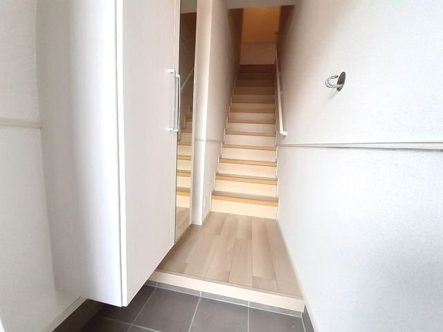 玄関　ゆったりとした玄関です