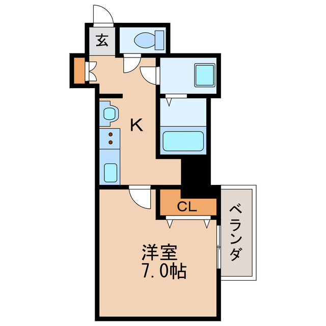 レジデンス名古屋千代田の間取り写真