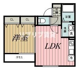 LUNIGHT都賀の間取り写真