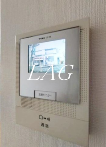 セキュリティ　モニター付きインターホンです。