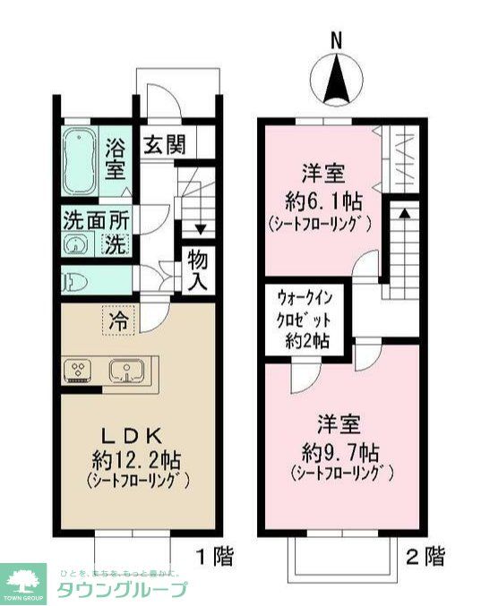 セレーナ西新井の間取り写真