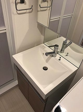 洗面設備　他部屋参考写真