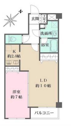 ユナイテッドグロー堀切菖蒲園の間取り写真
