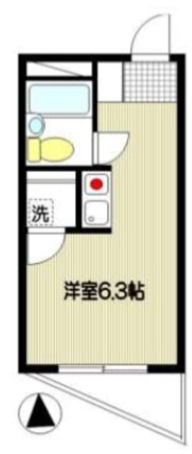 ダジュール生田の間取り写真