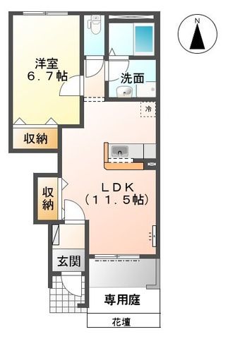 エトワールの間取り写真