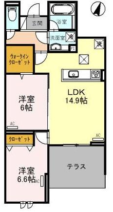 Belleville桜木町の間取り写真