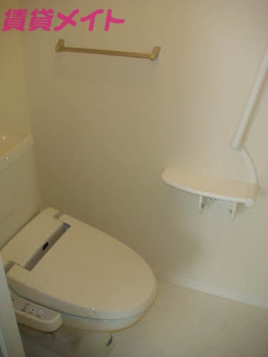 トイレ　同タイプ部屋写真です。