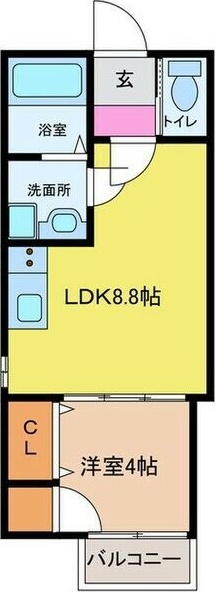 ココパインの間取り写真