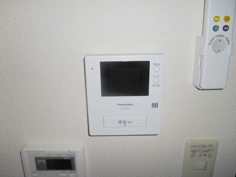 セキュリティ　同物件別部屋参考写真です