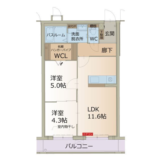 Arcadiaの間取り写真