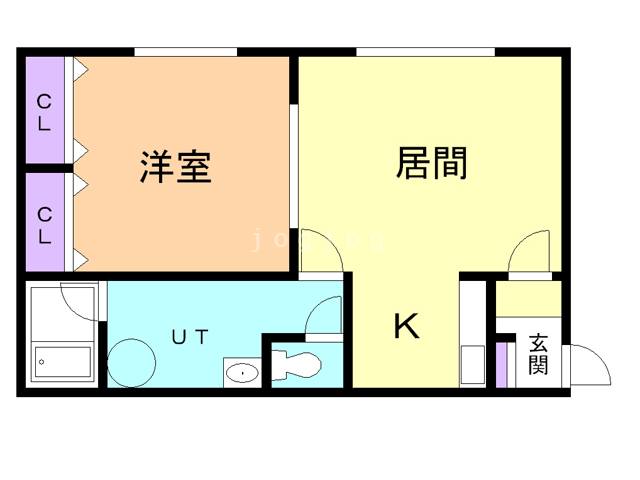 グローバーハイツの間取り