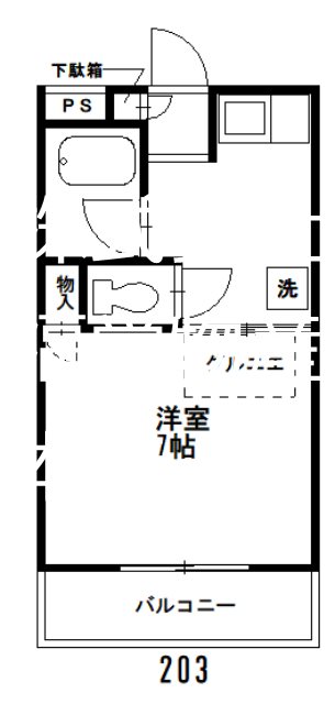 メゾンプランタンの間取り