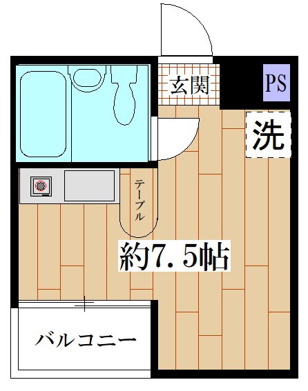 ステラ光平ビルの間取り