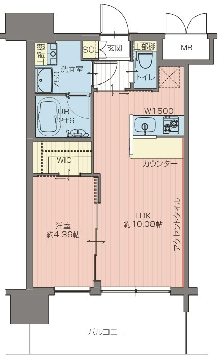 【プレジオ荒本新町の間取り】