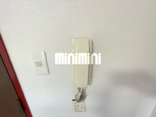 セキュリティ　インターフォンです