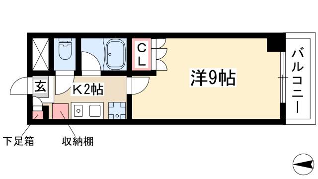 リブローネ南山の間取り