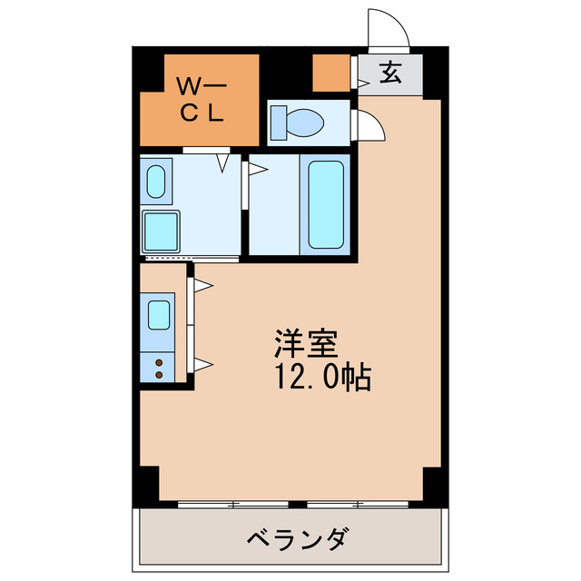 【クレスト泉の間取り】