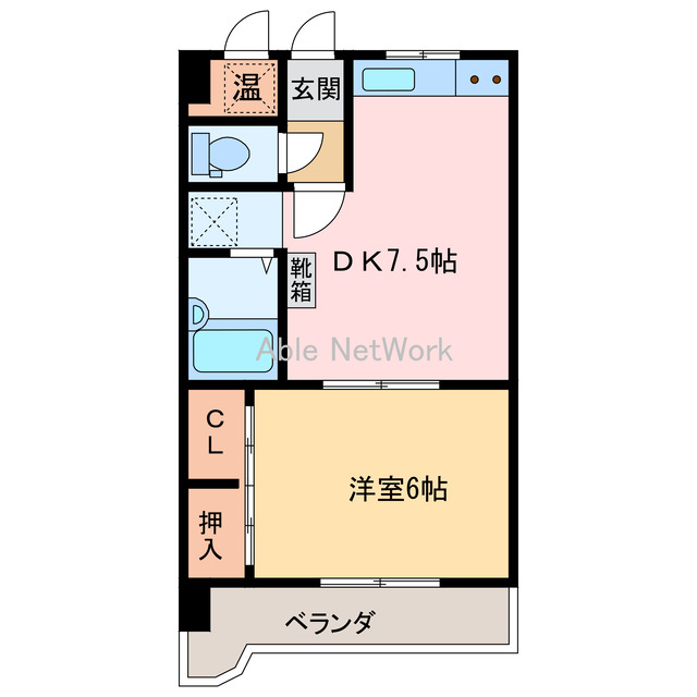 第3サンワビルの間取り