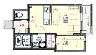 KLEIS新高島平の間取り