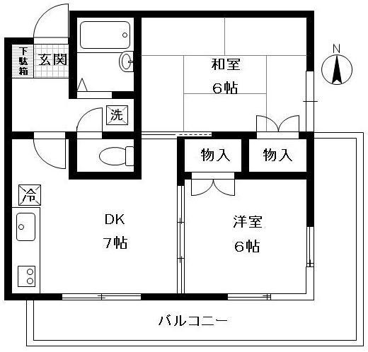 セトル南林間の間取り