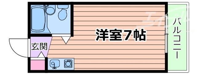 橋本マンションの間取り