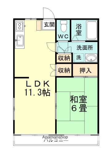 コーポ柴崎の間取り