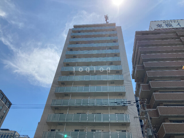 札幌市北区北八条西のマンションの建物外観