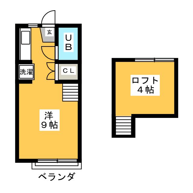 コーポセブンIIの間取り