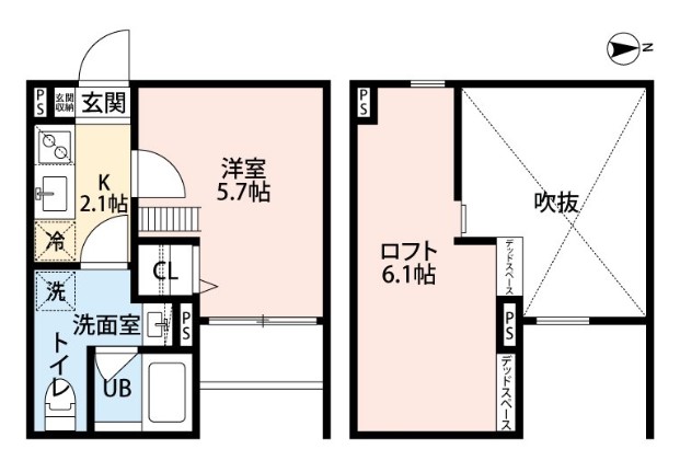 フレシールの間取り