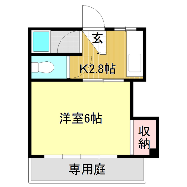 Ｋ－ｖｉｌｌａｇｅ東雲の間取り