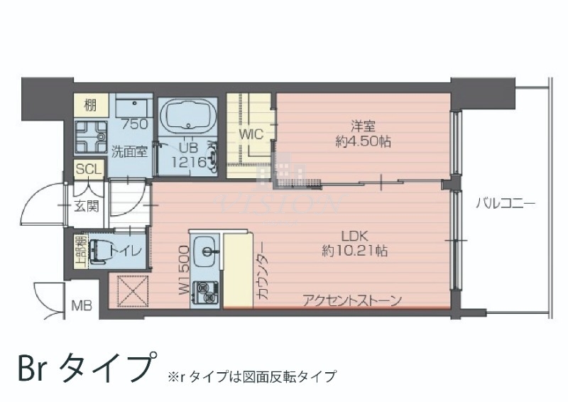 大阪市大正区泉尾のマンションの間取り