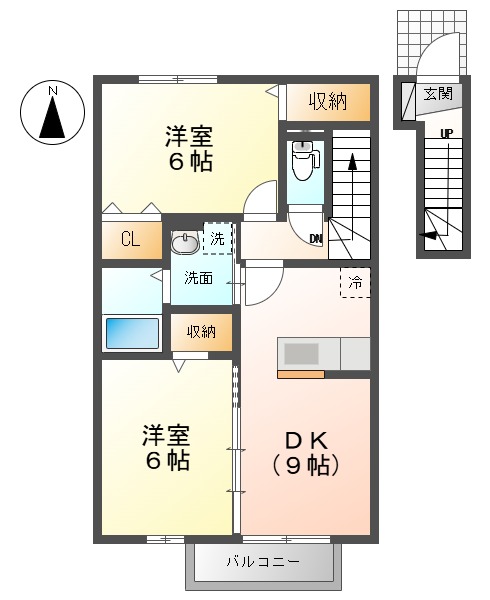 ファインシードの間取り