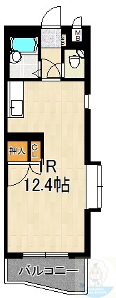 ロイヤルハイツ和白の間取り