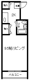 メゾンドノールの間取り