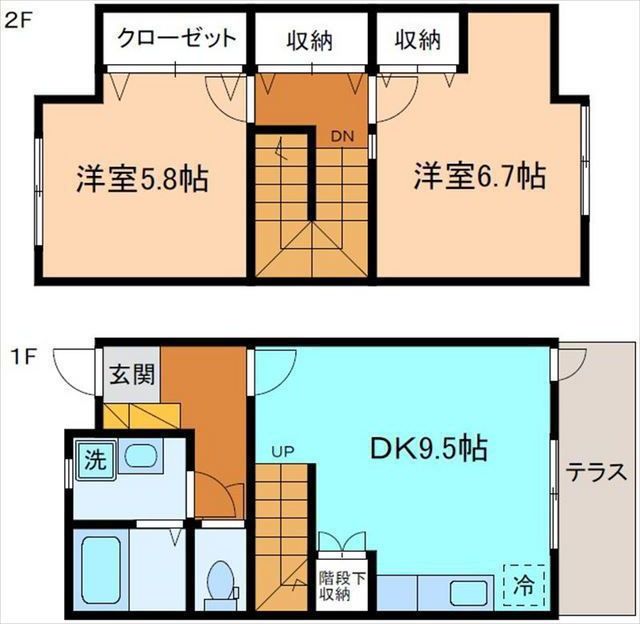 サテライトの間取り