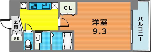 アルファレガロ神戸ウエストの間取り