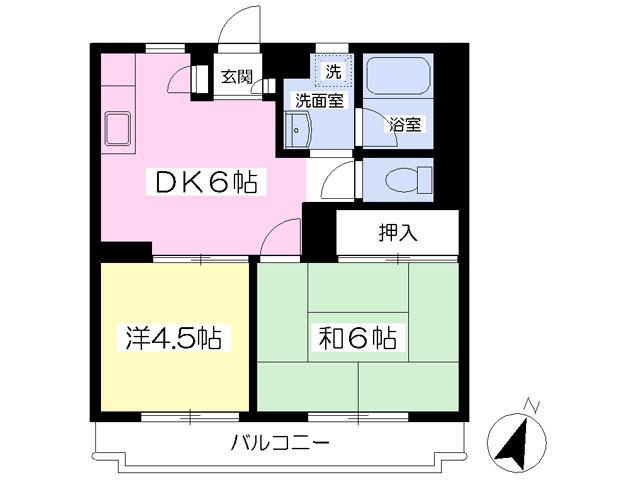 カーサ習志野台の間取り