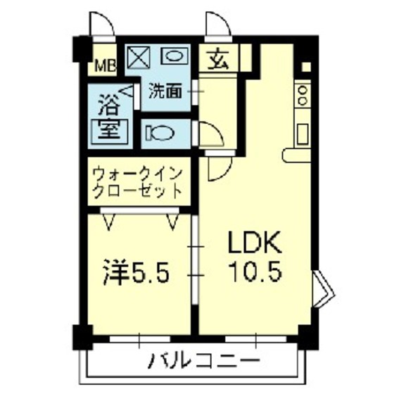 アーバンフォレストビルの間取り