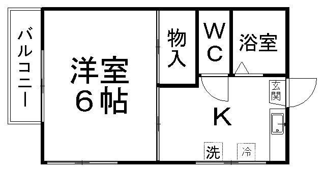 暁荘の間取り