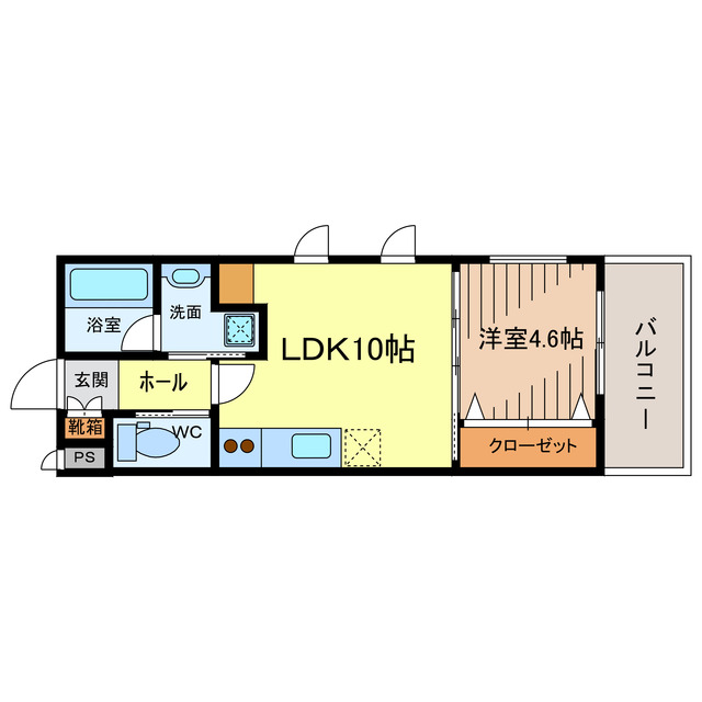 リソ　シュクランの間取り