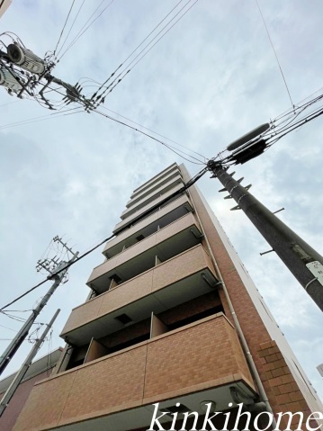 広島市中区平野町のマンションの建物外観