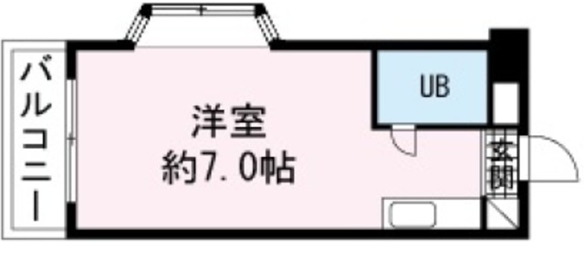 沼津市東熊堂のマンションの間取り