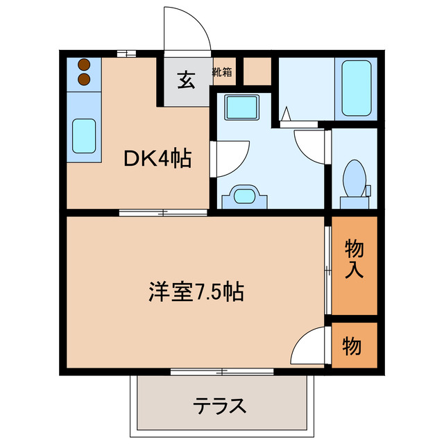 メゾンコーナスの間取り