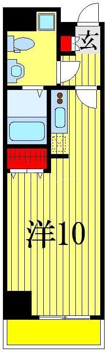 グランフォース習志野の間取り